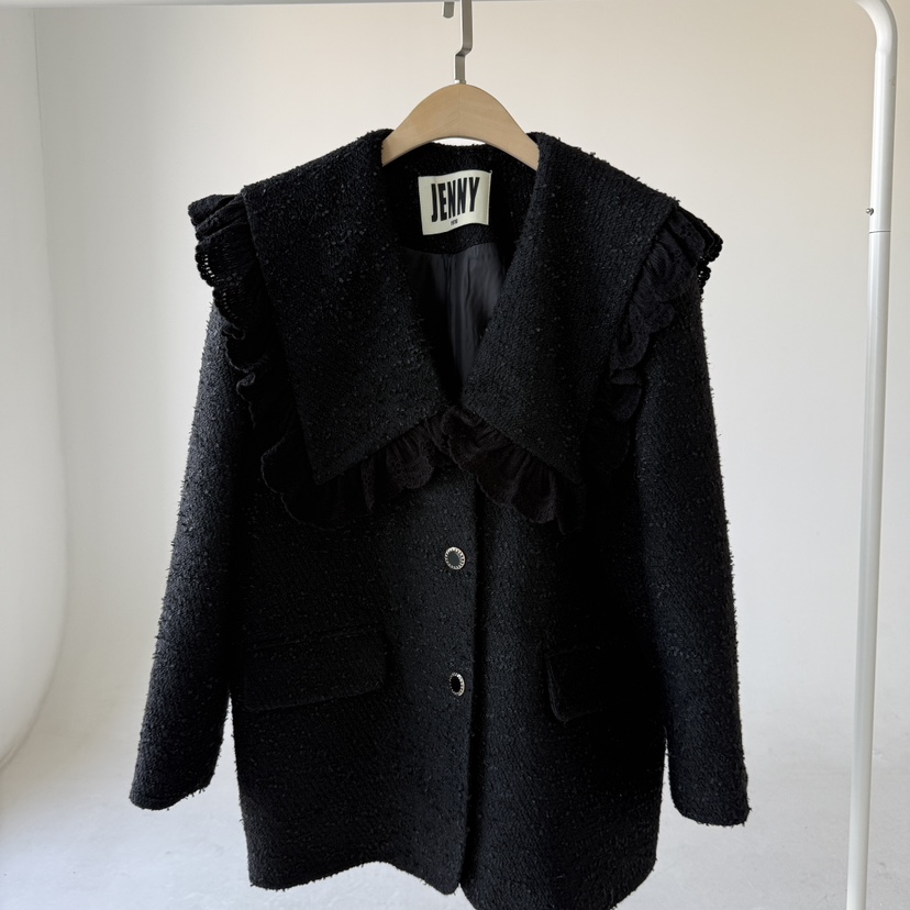 JENNY 1976東大門㊣直郵女士新品時尚25秋冬真品推薦休閑夾克JENNY 1976夾克圖色2