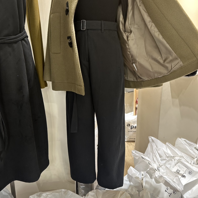 GARDEN東大門㊣實拍女士新款人氣時尚真品推薦休閑褲含腰帶GARDEN休閑褲圖色2