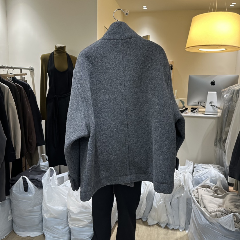 GARDEN韓國代購㊣女裝新款職業人氣真品推薦休閑中長款大衣GARDEN中長款大衣