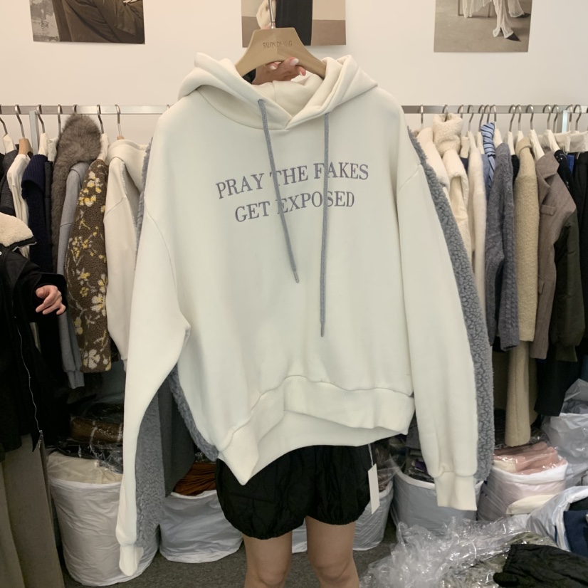 SALONDEMAG韓國代購㊣女士新品人氣25秋冬休閑推薦職業衛衣SALONDEMAG衛衣圖色2