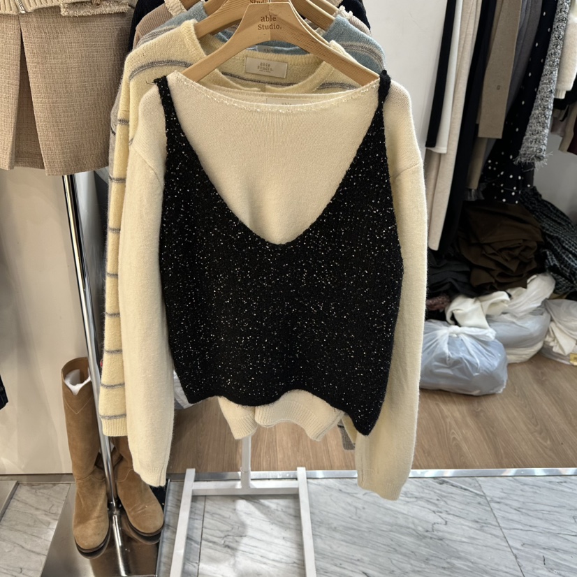 ABLESTUDIO東大門㊣代購女士新品真品推薦熱賣人氣套裝兩件套ABLESTUDIO套裝圖色2