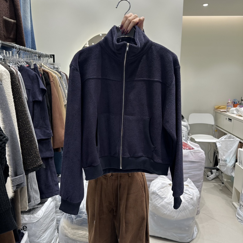 AT THE END東大門㊣直郵女裝新品休閑25秋冬時尚人氣夾克AT THE END夾克圖色2