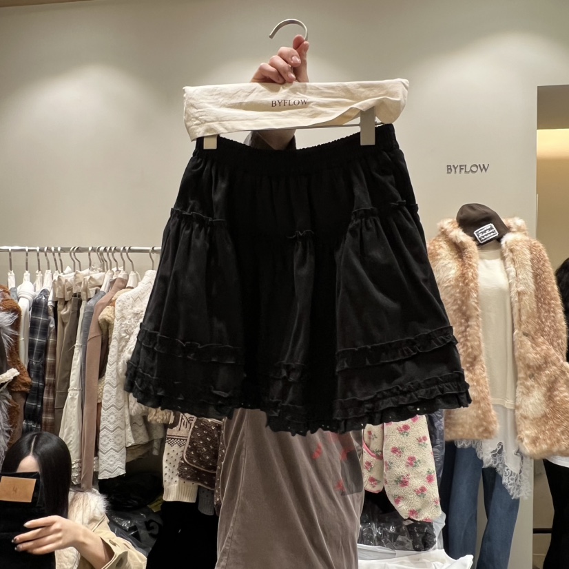 BY FLOW東大門㊣直郵女士新款休閑職業推薦25秋冬熱賣短裙BY FLOW短裙圖色2