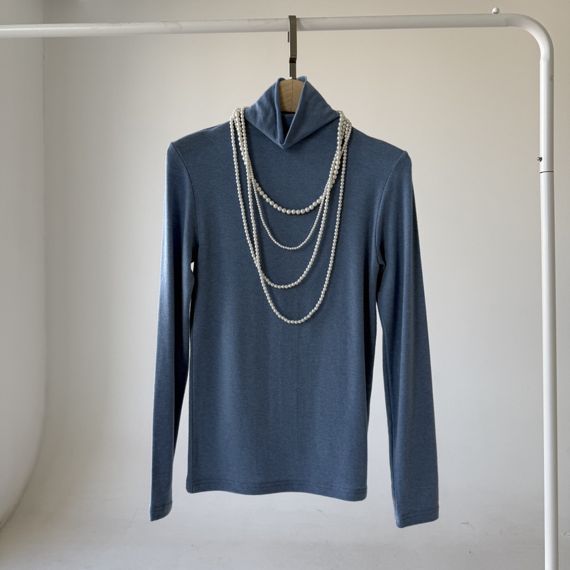 JENNY 1976東大門㊣代購女士新品休閑推薦長袖T恤不含項鏈JENNY 1976長袖T恤圖色2