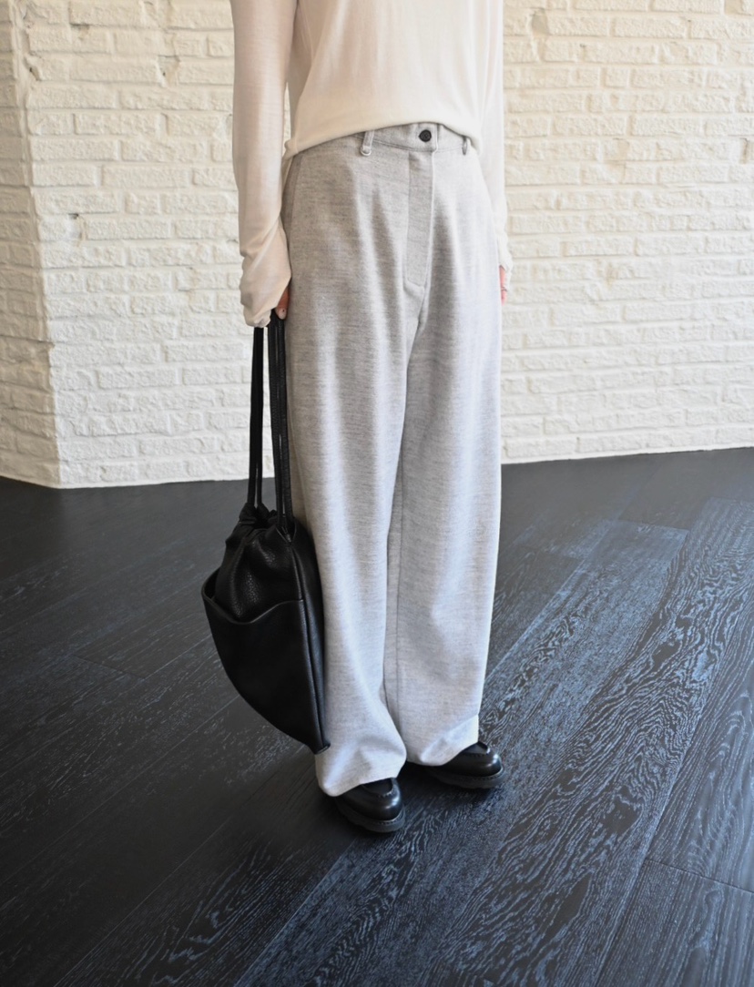 NYLON韓國直郵㊣女裝新品推薦熱賣職業人氣25秋冬休閑褲羊毛NYLON休閑褲