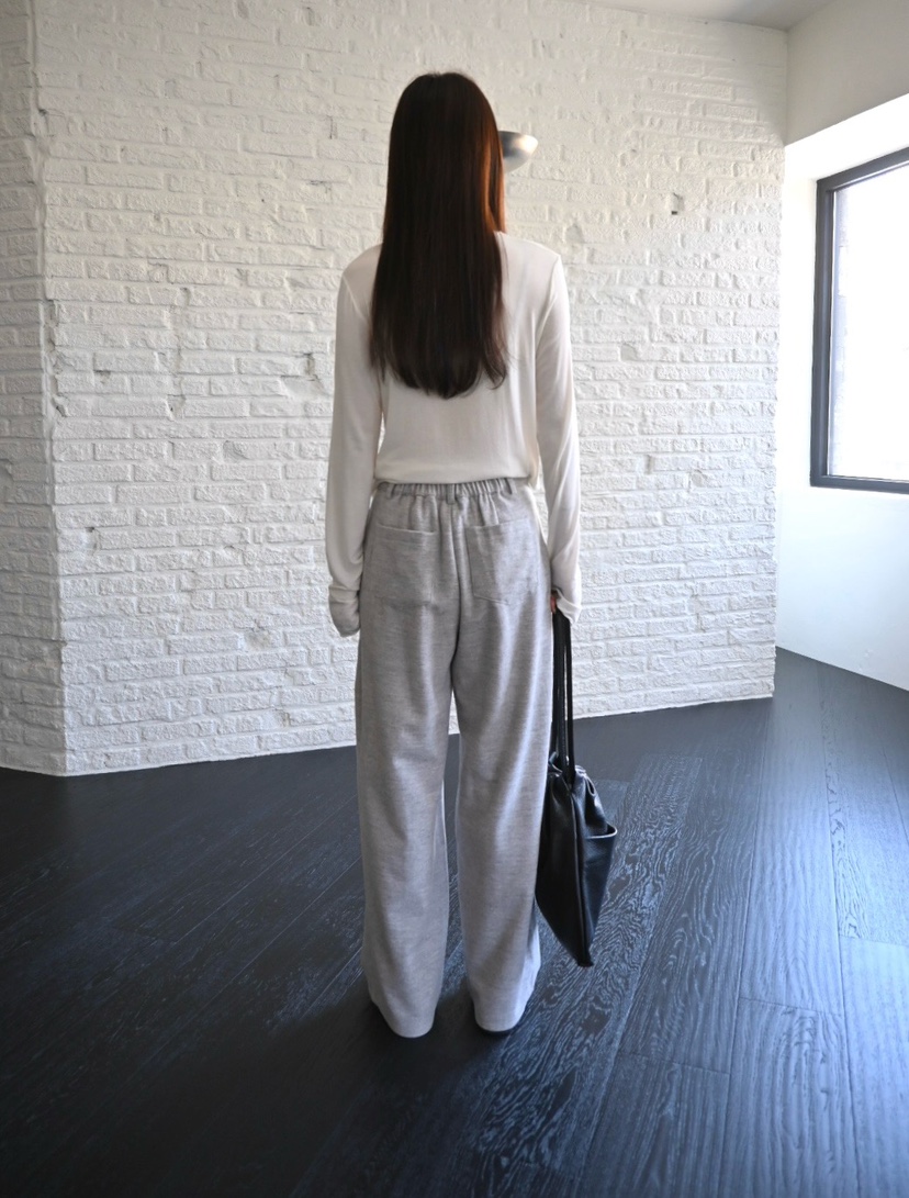 NYLON韓國直郵㊣女裝新品推薦熱賣職業人氣25秋冬休閑褲羊毛NYLON休閑褲