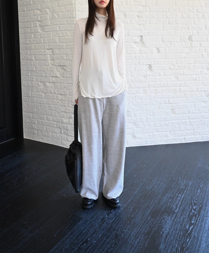 NYLON韓國直郵㊣女裝新品推薦熱賣職業人氣25秋冬休閑褲羊毛NYLON休閑褲