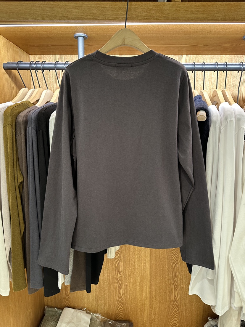 HI YANN東大門㊣實拍女裝新款休閑推薦人氣熱賣真品長袖T恤HI YANN長袖T恤