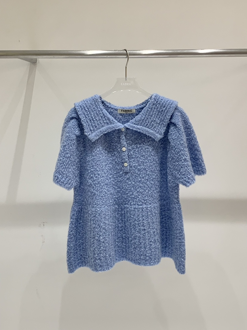 FABRIC韓國代購㊣女裝新款時尚25秋冬休閑熱賣推薦職業針織衫FABRIC針織衫圖色2