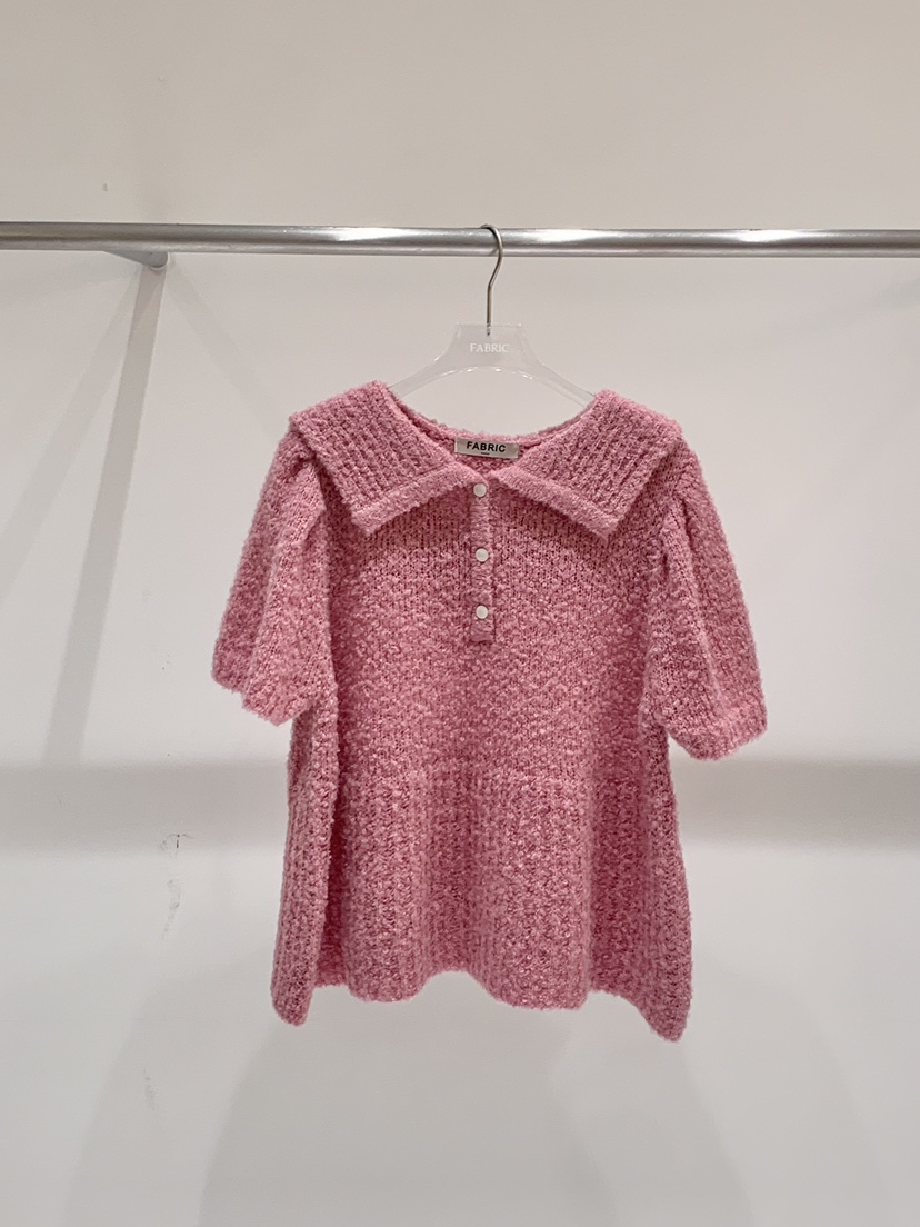 FABRIC韓國代購㊣女裝新款時尚25秋冬休閑熱賣推薦職業針織衫FABRIC針織衫圖色3