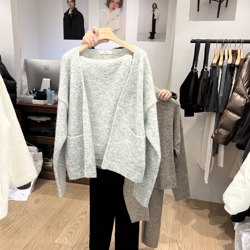 OURIN東大門㊣直郵女士新品熱賣推薦職業人氣時尚休閑25秋冬套裝OURIN套裝圖色2