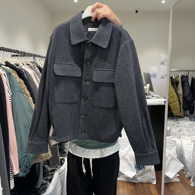 GABRIELLE韓國直郵㊣女裝新款時尚真品休閑推薦熱賣夾克羊毛GABRIELLE夾克圖色2