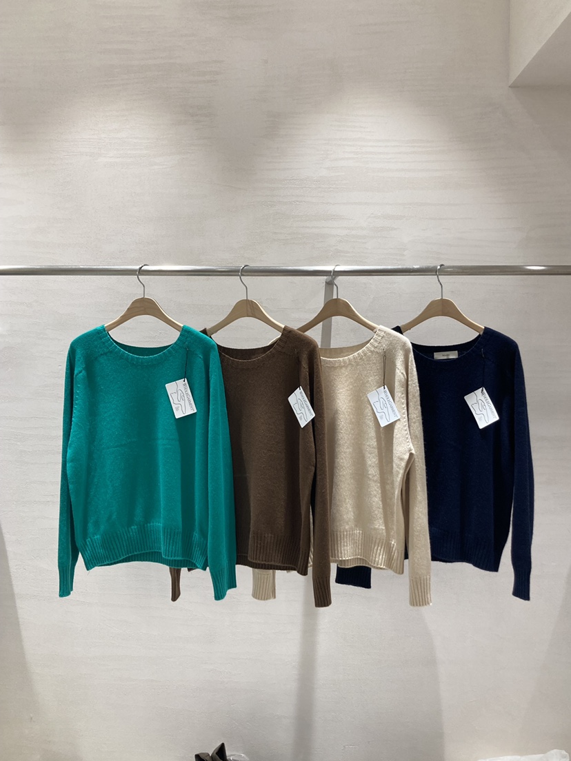 ROUGH韓國直郵㊣女裝新品職業真品推薦人氣25秋冬休閑針織衫ROUGH針織衫