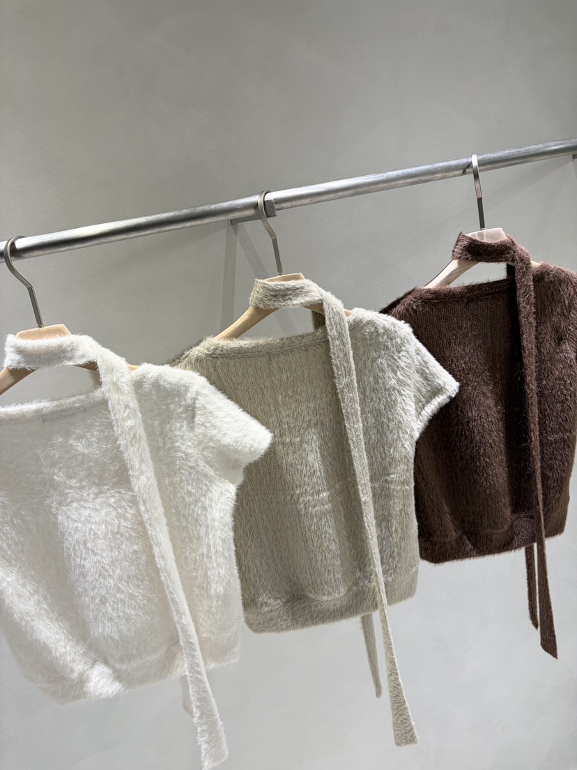 TOO HOT東大門㊣直郵女裝新款職業針織衫羊毛緊身安哥拉含脖帶TOO HOT針織衫