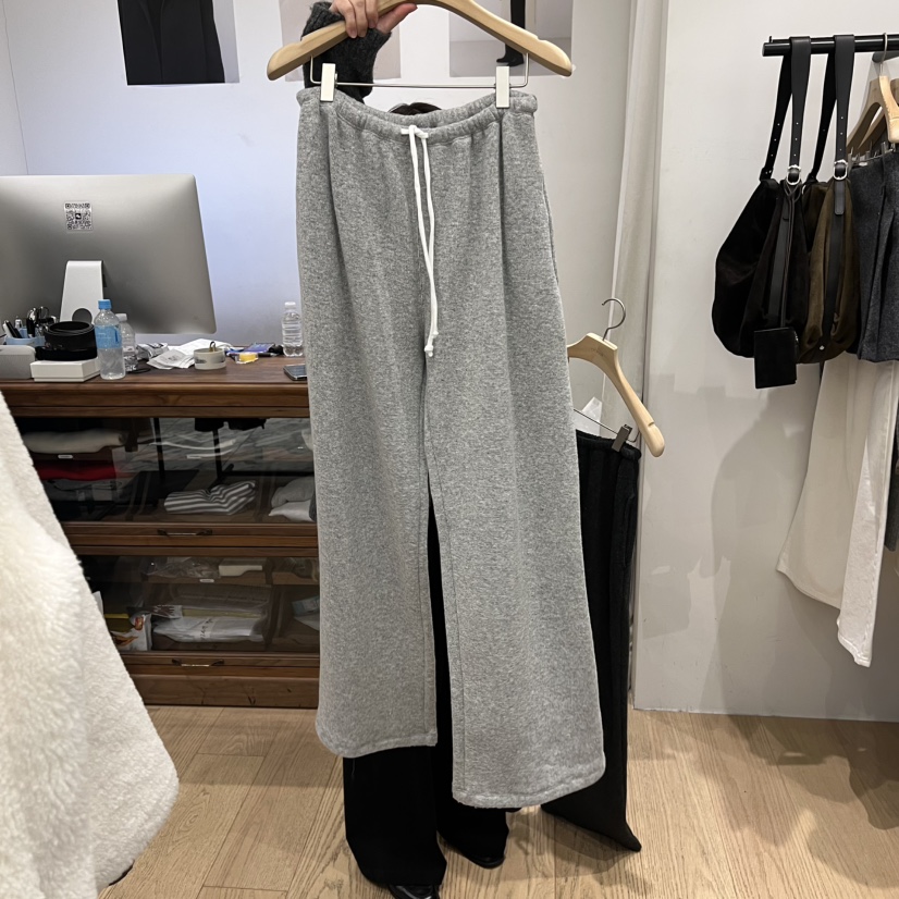 OURIN韓國代購㊣女士新品熱賣職業人氣推薦25秋冬時尚休閑褲OURIN休閑褲圖色1