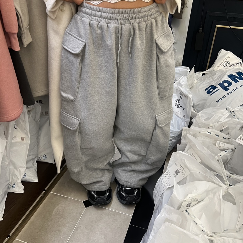 VIRKIN東大門㊣直郵女裝新品推薦時尚25秋冬職業休閑褲加絨VIRKIN休閑褲圖色2