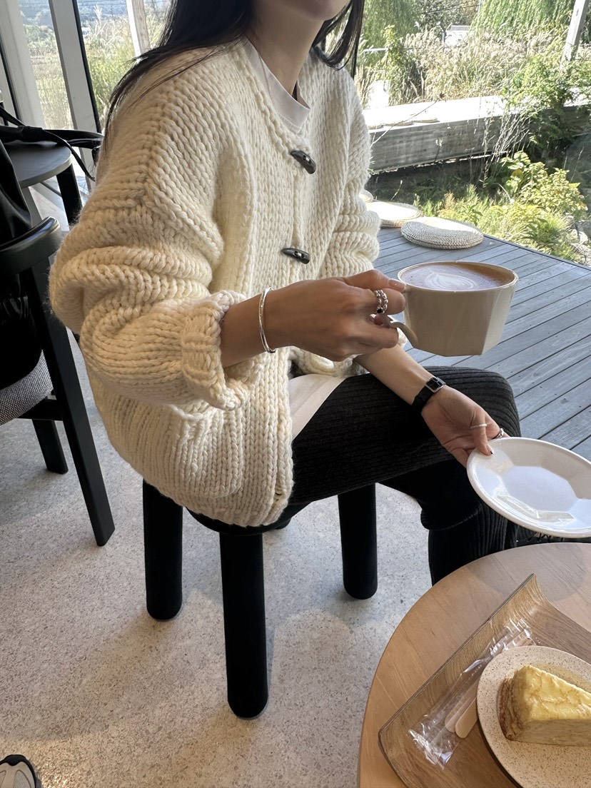 NYLON東大門㊣實拍女裝新品人氣職業休閑推薦針織衫手工開衫NYLON針織衫