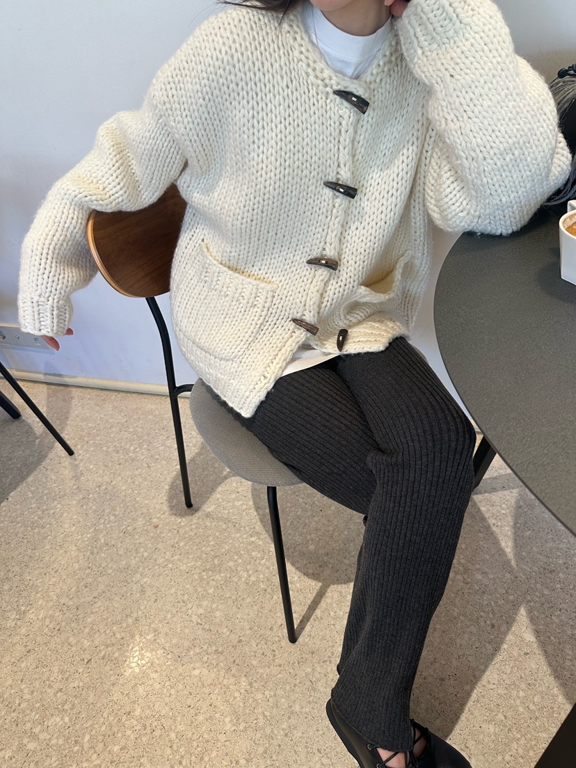 NYLON東大門㊣實拍女裝新品人氣職業休閑推薦針織衫手工開衫NYLON針織衫