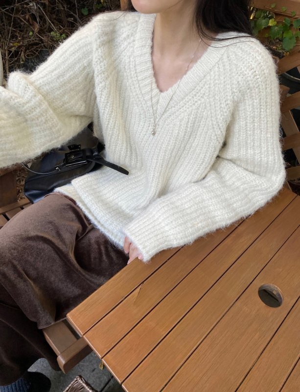 NYLON東大門㊣實拍女裝新品推薦熱賣時尚真品25秋冬職業針織衫NYLON針織衫