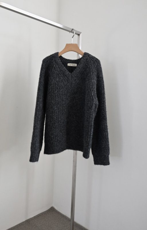 NYLON東大門㊣實拍女裝新品推薦熱賣時尚真品25秋冬職業針織衫NYLON針織衫圖色3