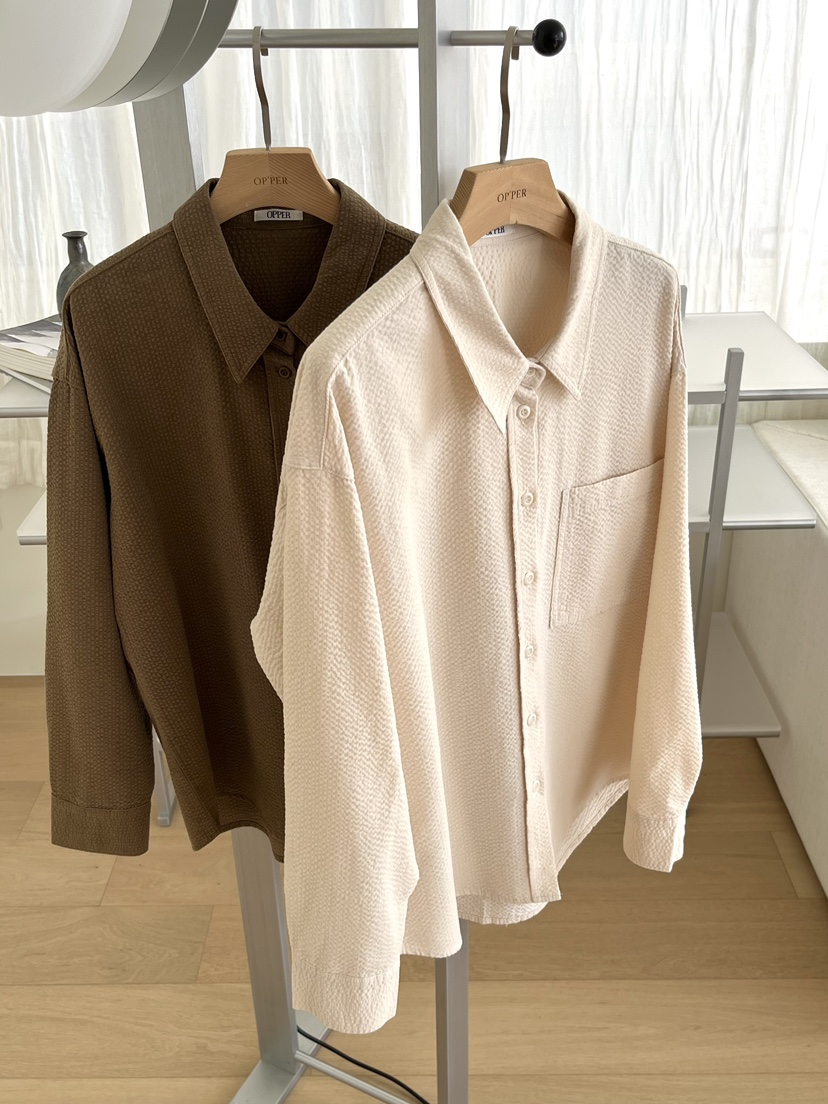 NYLON韓國代購㊣女士新款休閑推薦職業人氣真品熱賣襯衫蕾絲衫NYLON襯衫/蕾絲衫