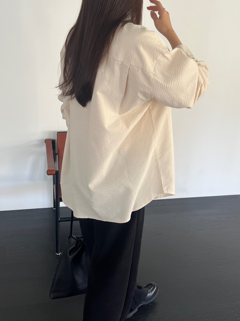 NYLON韓國代購㊣女士新款休閑推薦職業人氣真品熱賣襯衫蕾絲衫NYLON襯衫/蕾絲衫