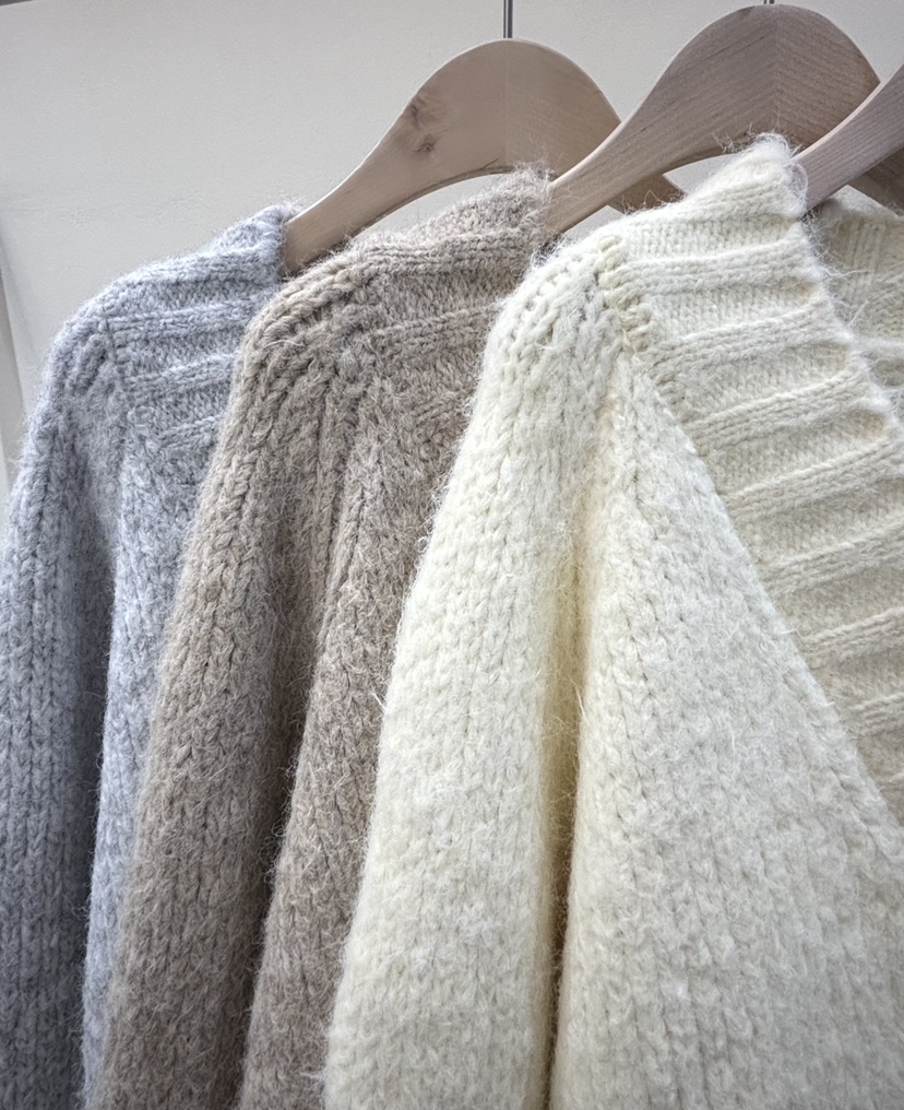 MABE韓國直郵㊣女裝新品25秋冬推薦休閑真品熱賣針織衫開襟衫MABE針織衫