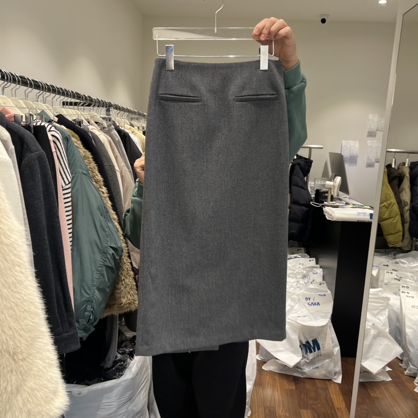 GABRIELLE韓國代購㊣女士新品真品休閑職業推薦半身裙中短裙GABRIELLE半身裙/中短裙圖色1