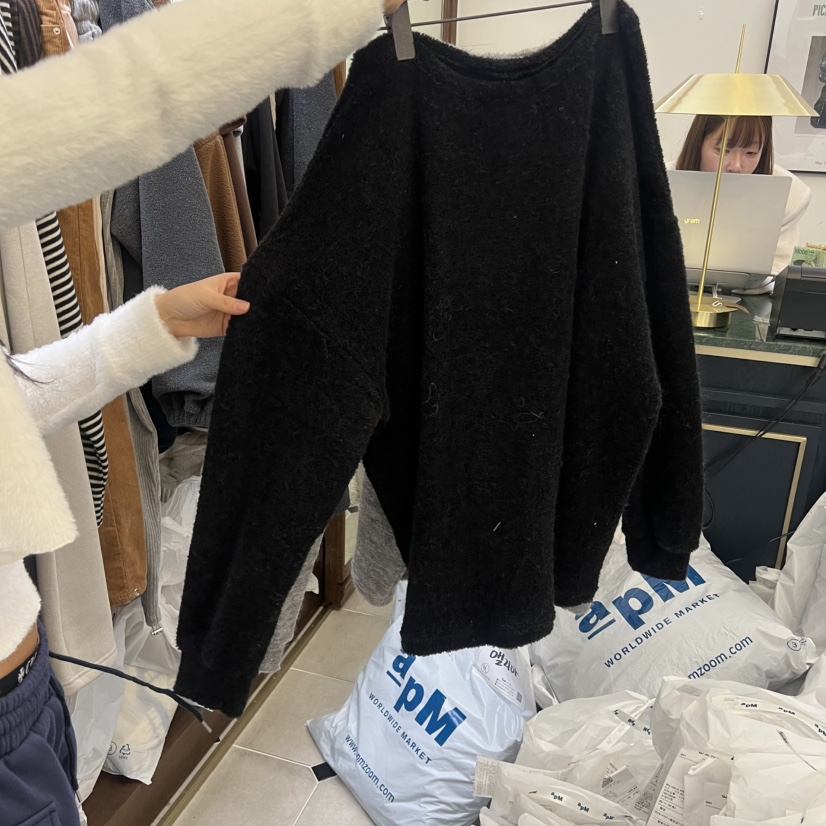 VIRKIN東大門㊣直郵女士新品休閑25秋冬熱賣職業推薦長袖T恤VIRKIN長袖T恤圖色4