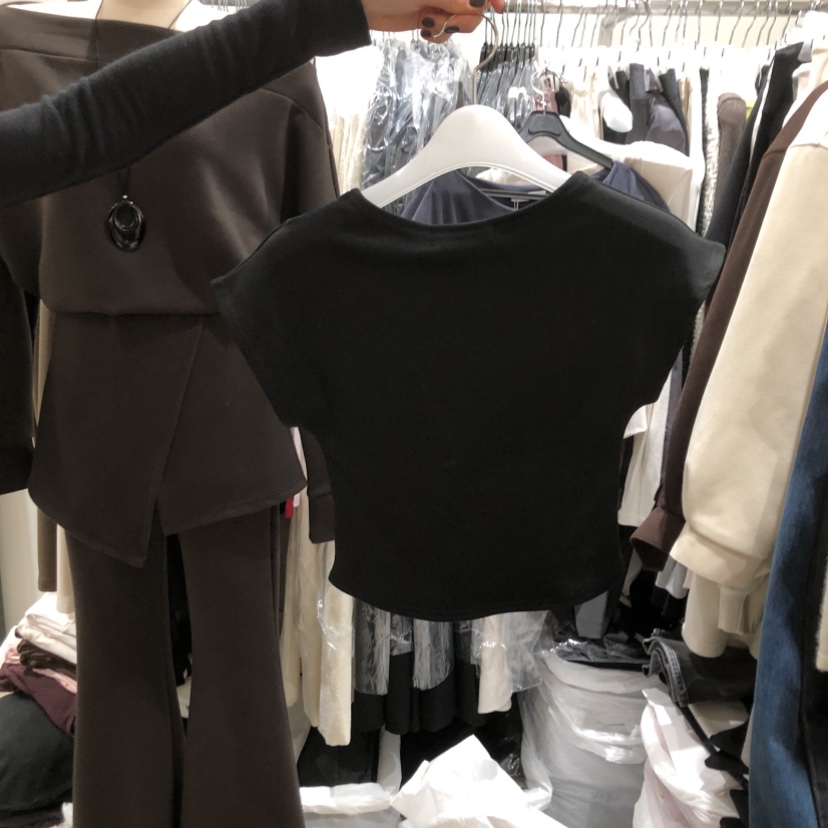 LOVE SOME韓國代購㊣女士新款職業時尚25秋冬推薦人氣熱賣T恤LOVE SOMET恤