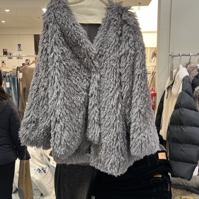 BY FLOW韓國直郵㊣女士新品休閑熱賣職業25秋冬中長款大衣開衫BY FLOW中長款大衣圖色2