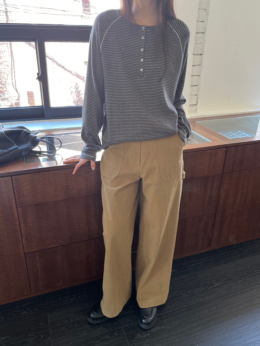 NYLON東大門㊣直郵女士新品真品職業推薦25秋冬時尚長袖T恤NYLON長袖T恤