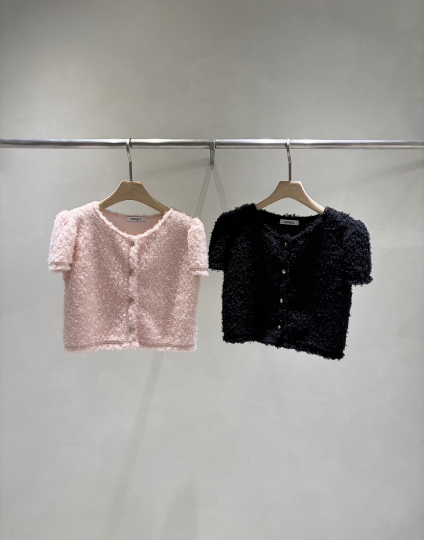 TOO HOT東大門㊣直郵女裝新款25秋冬推薦熱賣職業針織衫開衫TOO HOT針織衫