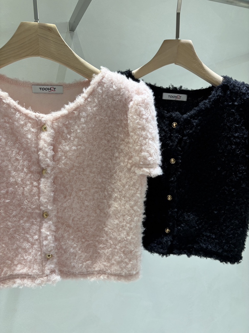 TOO HOT東大門㊣直郵女裝新款25秋冬推薦熱賣職業針織衫開衫TOO HOT針織衫