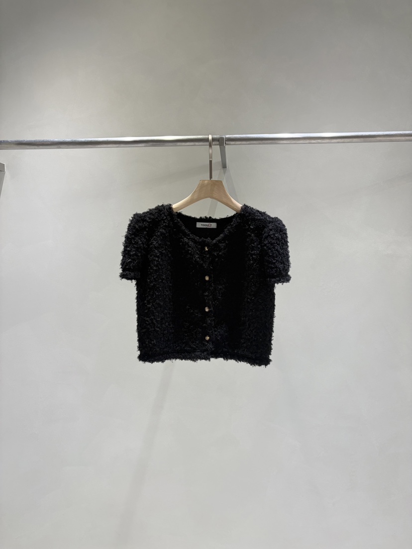 TOO HOT東大門㊣直郵女裝新款25秋冬推薦熱賣職業針織衫開衫TOO HOT針織衫圖色2