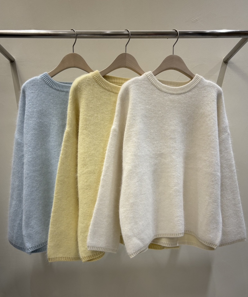 MABE東大門㊣代購女士新品25秋冬人氣推薦休閑時尚針織衫兔子MABE針織衫