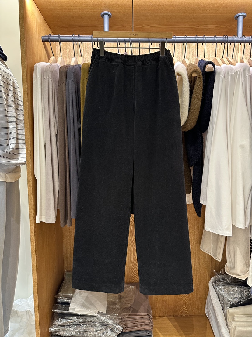HI YANN東大門㊣直郵女裝新款人氣休閑熱賣25秋冬推薦休閑褲HI YANN休閑褲圖色4