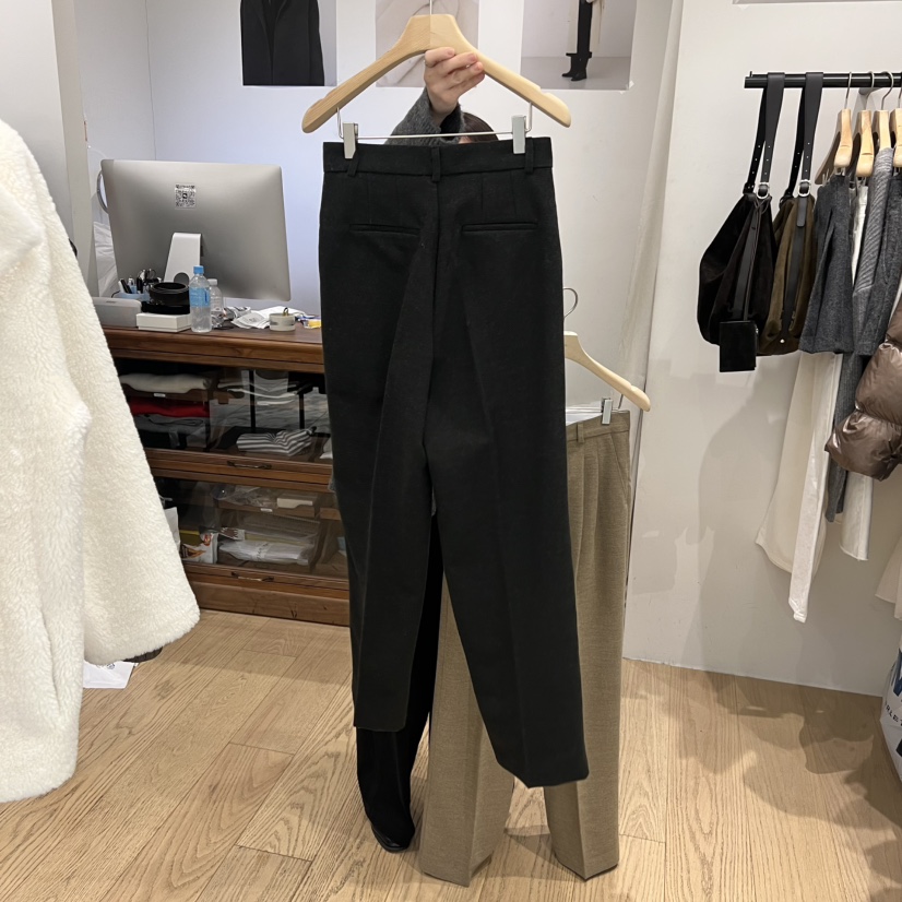 OURIN東大門㊣代購女士新款真品休閑25秋冬熱賣推薦人氣休閑褲OURIN休閑褲