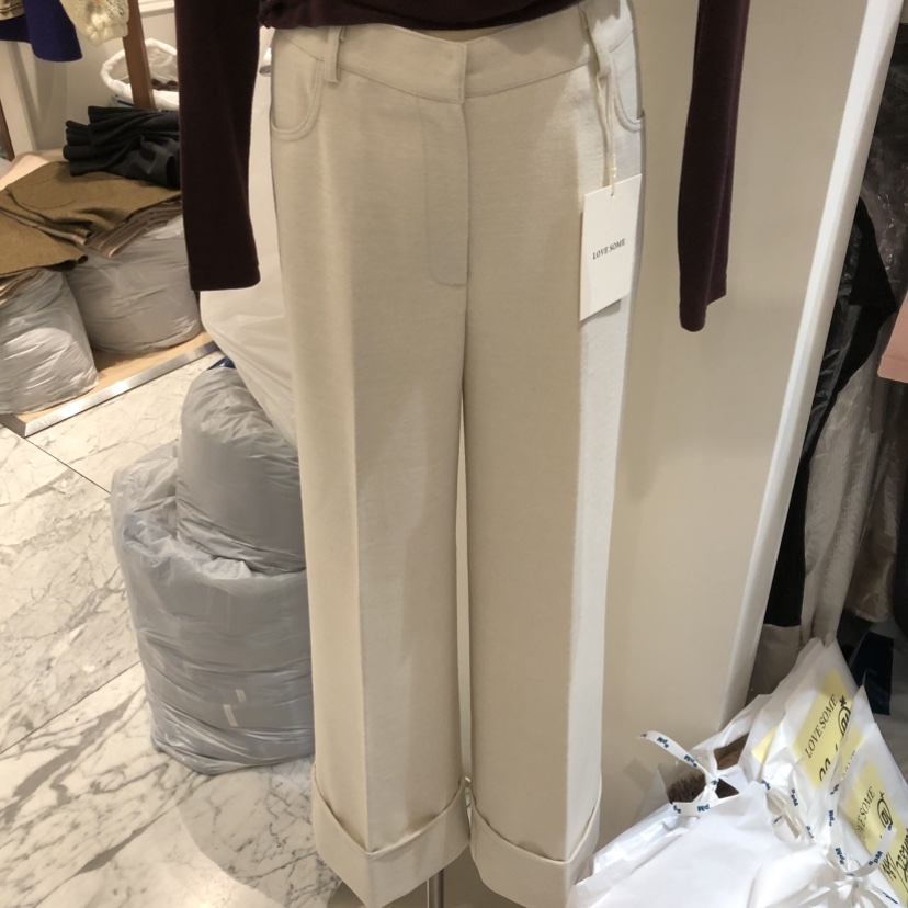 LOVE SOME東大門㊣實拍女士新品推薦職業人氣時尚真品休閑褲LOVE SOME休閑褲圖色1