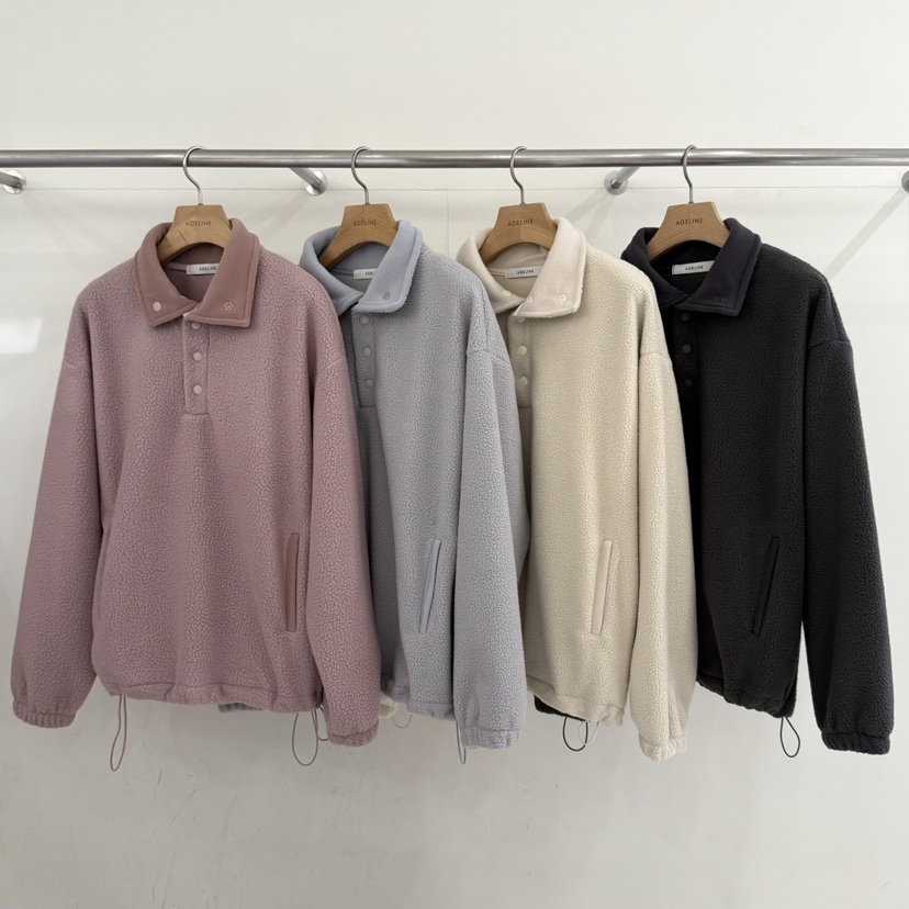 ADELINE韓國直郵㊣女裝新款職業休閑熱賣25秋冬人氣衛衣羊毛ADELINE衛衣