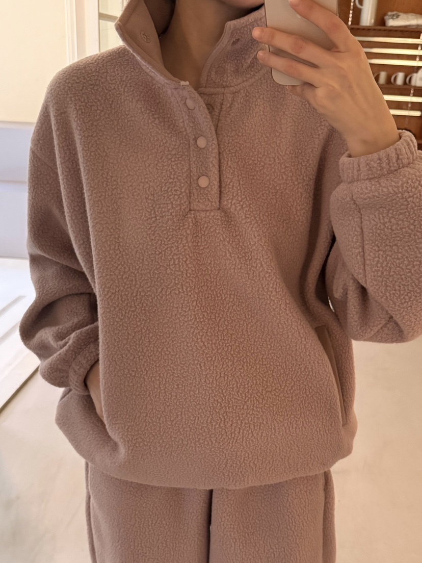 ADELINE韓國直郵㊣女裝新款職業休閑熱賣25秋冬人氣衛衣羊毛ADELINE衛衣