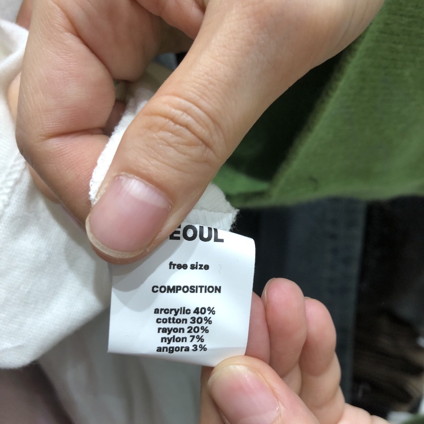 FRE韓國直郵㊣女士新品休閑熱賣時尚襯衫蕾絲衫安哥拉羊毛褶皺FRE襯衫/蕾絲衫