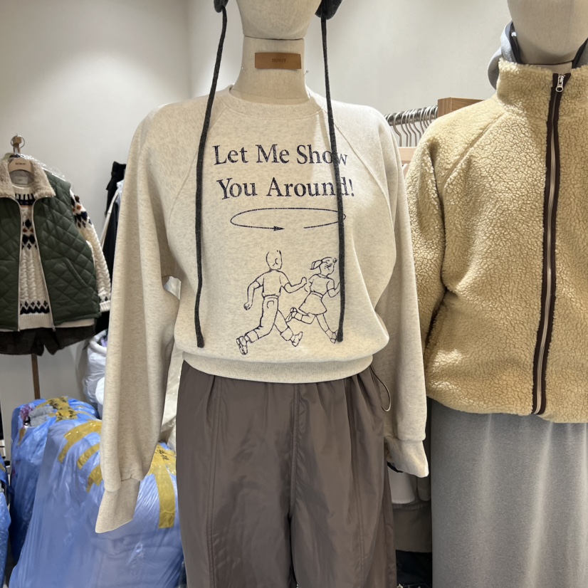 HOWFF韓國代購㊣女士新品熱賣人氣休閑職業真品25秋冬衛衣加絨HOWFF衛衣