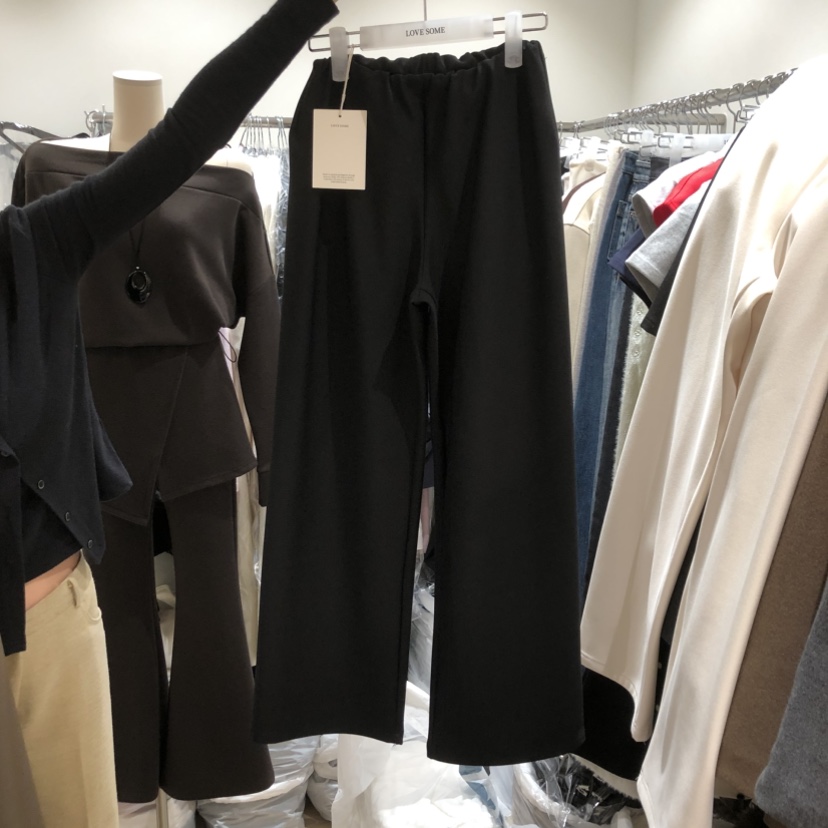 LOVE SOME東大門㊣代購女士新品真品熱賣時尚推薦休閑褲水貂LOVE SOME休閑褲圖色3