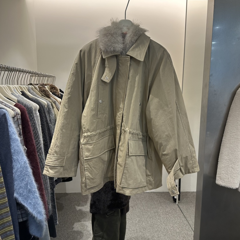 ALTER東大門㊣代購女士新品推薦真品時尚25秋冬職業短款羽絨服Alter短款羽絨服圖色1