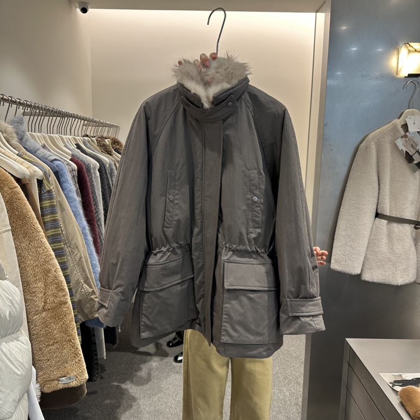 ALTER東大門㊣代購女士新品推薦真品時尚25秋冬職業短款羽絨服Alter短款羽絨服圖色2