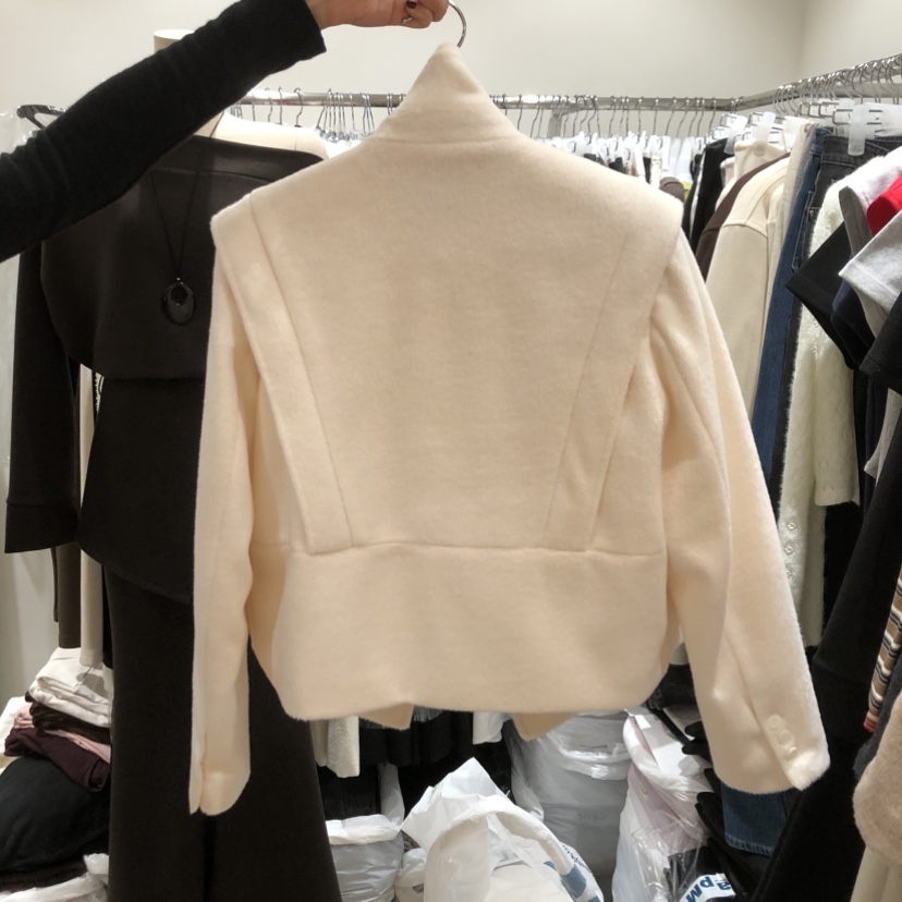 LOVE SOME東大門㊣直郵女裝新款推薦時尚休閑職業夾克羊毛LOVE SOME夾克