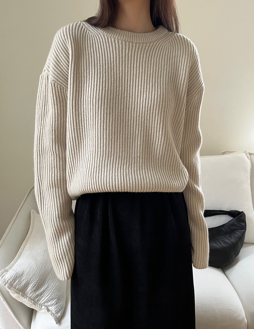 NYLON東大門㊣代購女士新款人氣休閑25秋冬熱賣推薦職業針織衫NYLON針織衫