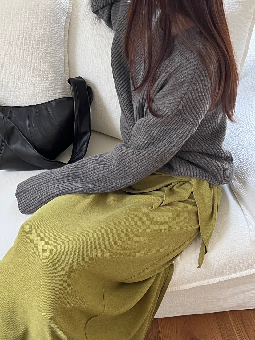 NYLON東大門㊣代購女士新款人氣休閑25秋冬熱賣推薦職業針織衫NYLON針織衫