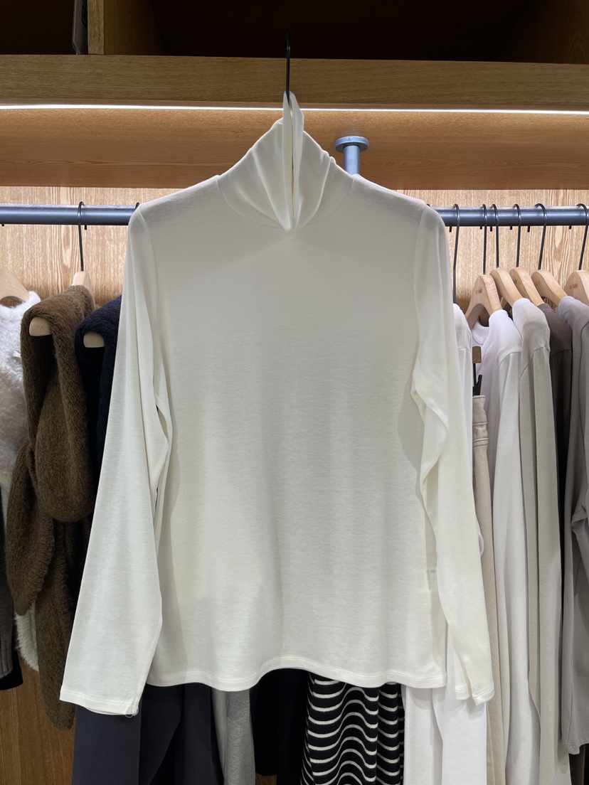 HI YANN韓國代購㊣女裝新品人氣真品25秋冬長袖T恤天絲纖維HI YANN長袖T恤